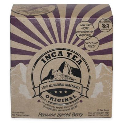 Inca Tea 90-Count Peruvian Spiced Berry Tea Box