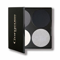 Gorgeous Cosmetics Hollywood Smokey Eyes Palette, 4 shades, Compact with Mirror