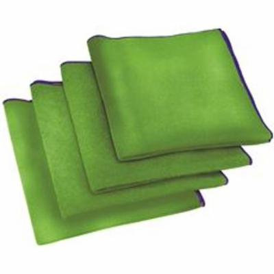 Appeal Antimicrobial Microfiber Cloth, Green, 16X16 In., 24 Cloths Per Box