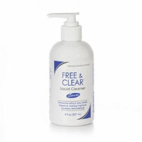 5 Pack Free & Clear Liquid Cleanser For Sensitive Skin 8 oz Each
