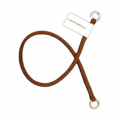 Championship FINE Show Nylon Choke Collar by Cherrybrook (18 inch Brown)