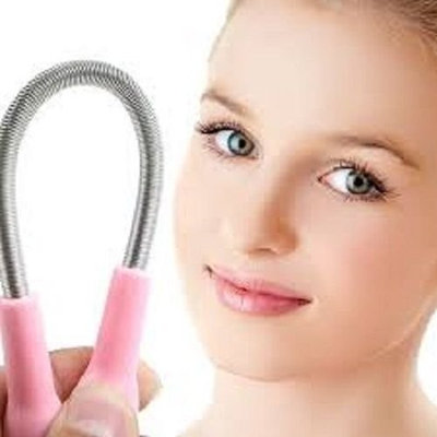 Aquiver Epilator Epistick Face , Facial Hair Remover Spring Threading Tool Removal Epicare
