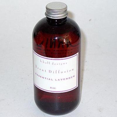 K Hall Designs Scent Diffusion Refill 8 Oz. - Lavender
