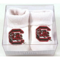 Future Tailgater South Carolina Gamecocks Boxed Newborn Baby Booties