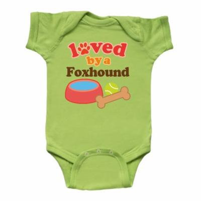 Foxhound Dog Lover Infant Creeper