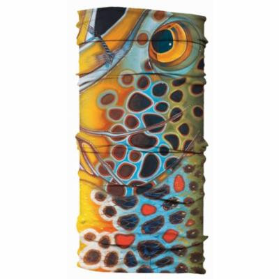 UV Derek Deyoung Buff Brown Mosquito Outdoor Sun Wind Protection Cover Headwear