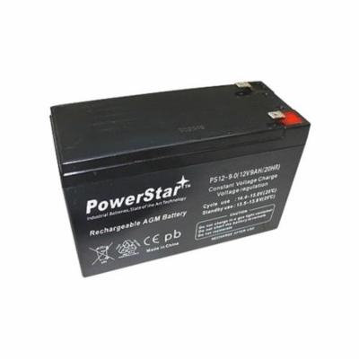 PowerStar ps12-9-gs328 12V 9Ah Replacement Battery for B&B HR9-12 F2