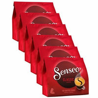 Senseo Classic Roast, New Design, Pack of 6, 6 x 16 Coffee Pods