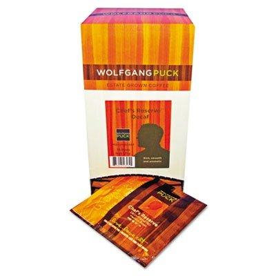 Wolfgang Puck 16432 Coffee Pods, Decaffeinated Reserve, 18/Box