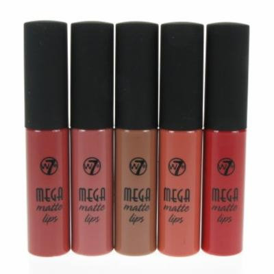 W7 Mega Matte Lips Lipgloss 5 Shades