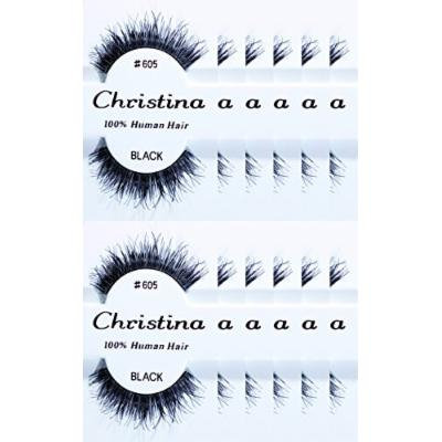 Christina 12 Packs False Eyelashes Style 605