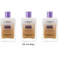 L'oreal Paris Magic Nude Liquid Powder, 326 True Beige, 0.91 Ounces - (Pack of 3)
