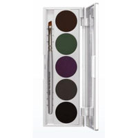 Kryolan Cake Eye Liner Set 5 Colors 5329 (Standard 2) Professional Grade Makeup