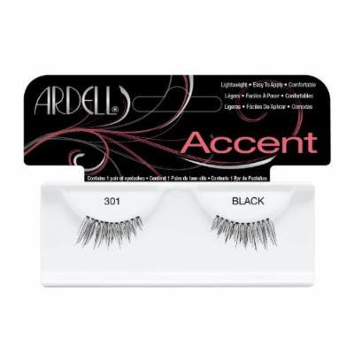 Ardell Lash Accents Pair Style 301, Black (8-Pack)