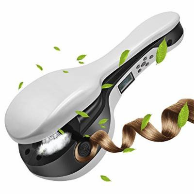 Mermaid Salon Collection Curling Iron Anion Ceramic Curler Wand Magic Curls Roller Machine Protect Hair Operate Easily and 8s Fix Styling Quickly 110v-230v (WHITE)