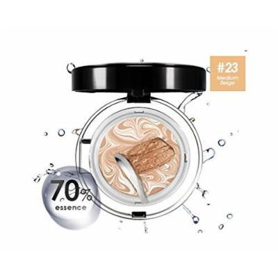 Luna Water Essence FounPact EX SPF35 PA++ #23 Medium Beige - Essence Enriched to 70% - Nordenauer Water contained - Anti-Wrinkle & Whitening