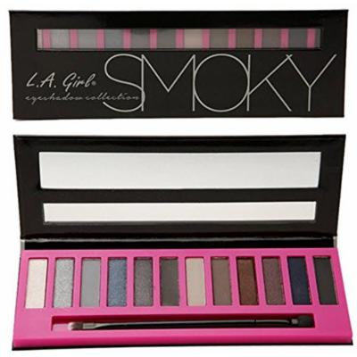 2 Pack L.A. Girl Beauty Brick Eyeshadow 332 Smoky