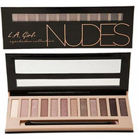 2 Pack L.A. Girl Beauty Brick Eyeshadow 331 Nudes