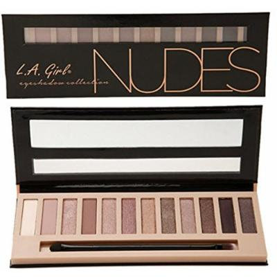 2 Pack L.A. Girl Beauty Brick Eyeshadow 331 Nudes