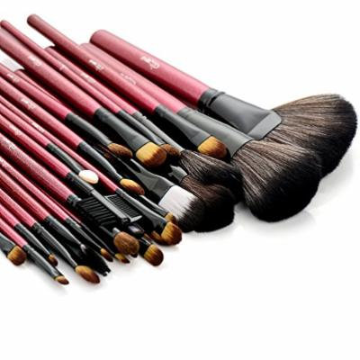 Glow 30 Piece Make up Brushes Set in Red Case