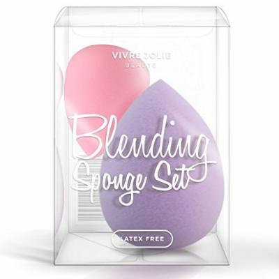 Vivre Jolie Beaute Latex-Free Blending Sponge, Set of 2