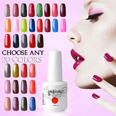 Elite99 Pick Any 20 Colors Soak Off Gel Nail Polish UV LED Color Nail Art Gift Set