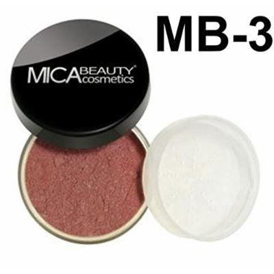 Bundle 2 Items: MicaBeauty Full Size Mineral Blush +Itay Premium Blush Brush (MB3 Mocha Mist)