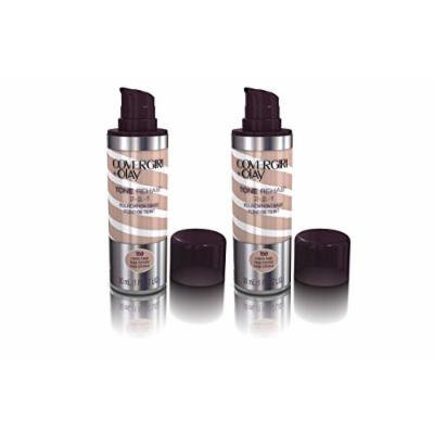 Lot of 2 COVERGIRL and Olay Tonerehab 2-In-1 Foundation, Creamy Beige 150, 1 Fluid Ounce