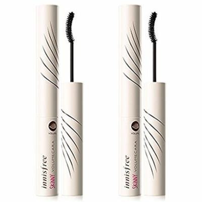 Innisfree Skinny Volumecara Mascara 0.14 Oz/4g x 2 ( Upgrade Longlongcara n Microcara )