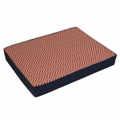 EZ Living Home Herringbone Reversible Memory Foam Dog Pillow Bed