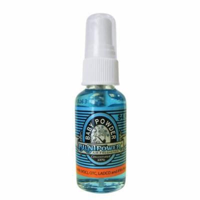 BluntPower 1 oz Glass Bottle Oil Based Air Freshener & Oil Burner, Baby Powder