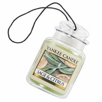 Yankee Candle Gel Car Jar Ultimate Odor Neutralizing Air Freshener Sage & Citrus