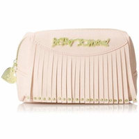 Betsey Johnson On the Fringe Small Cosmetic Case - Blush