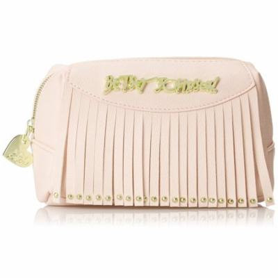 Betsey Johnson On the Fringe Small Cosmetic Case - Blush