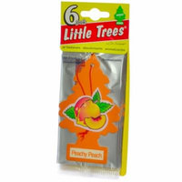 Little Trees Cardboard Hanging Car, Home & Office Air Freshener, Peachy peach -6