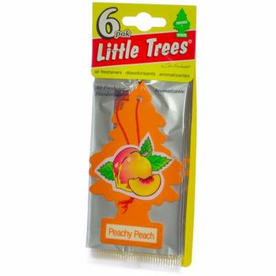 Little Trees Cardboard Hanging Car, Home & Office Air Freshener, Peachy peach -6
