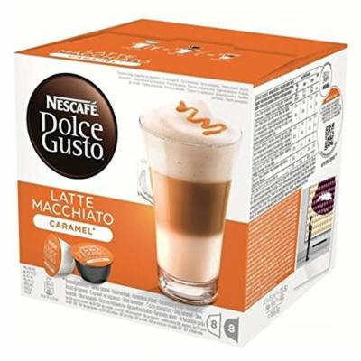 Nescafe Dolce Gusto Caramel Latte Macchiato X 3 Packs (48 Pods, 24 Servings)