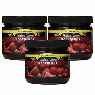 Walden Farms Calorie Free Fat Free Gluten Free Sugar Free Fruit Spreads (Raspberry, 3 Jars)