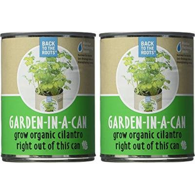 Back To The Roots Garden in a Can Grow Organic Cilantro, 2 Count