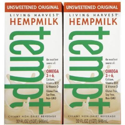 Living Harvest Hemp Milk - Unsweetened Original - 32 oz