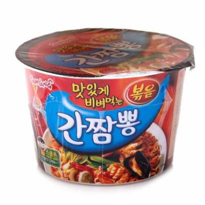 Samyang Gan Jjampong Gourmet Spicy Cup Noodle Soup 105g (Pack of 4)