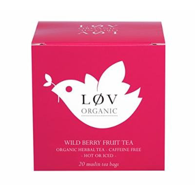 Wild Berry Fruit Tea 20 Muslin Tea Bags