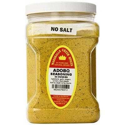 Marshalls Creek Spices Family Size Adobo No Salt Seasoning, 44 Ounce