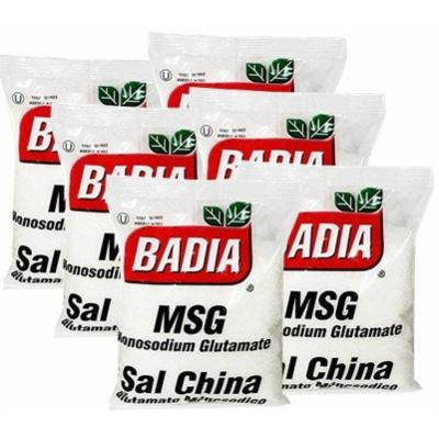 MSG Monosodium Glutamate by Badia. 16 oz Pack of 6