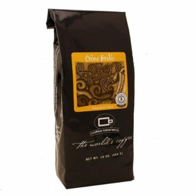 Coffee Beanery Crème Brulee Flavored Coffee SWP Decaf 16 oz. (Fine)