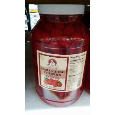 Chef's Quality: Maraschino Cherries with Stem 1 Gallon (2 Pack)