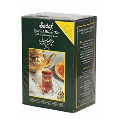 Sadaf Special Blend Tea with Cardamom 16 oz. ( Pack of 3 )