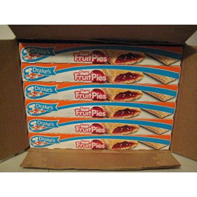 Drake's Cherry Fruit Pies By the Case! 12 Boxes of Your Favorite Cherry Pie!