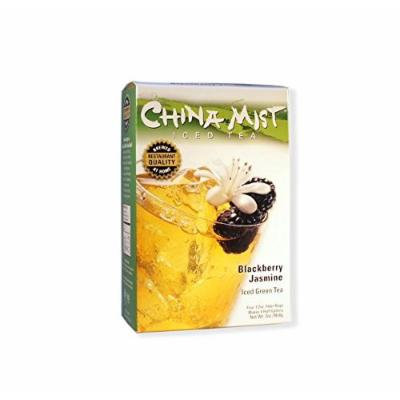 China Mist, Blackberry Jasmine Green Tea Bags for Iced Tea, (3 Pack)