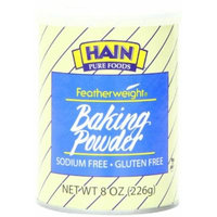 Hain Pure Foods Featherweight Baking Powder, 8 Ounce ( 2 Pack )